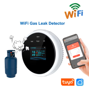 WiFi Gas Leakage Detector with LCD Display & Heat Alarm
